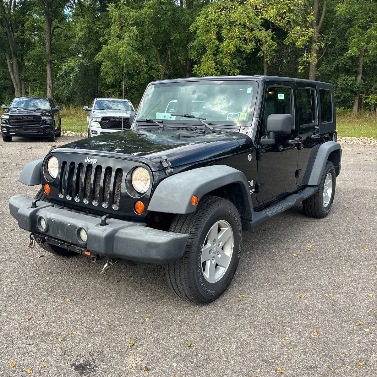 Black 2008 Jeep Wrangler SUV / Crossover Four-Wheel Drive 4-Speed Automatic Overdrive