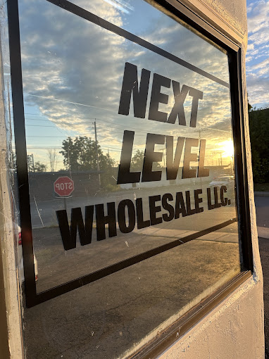Exterior of Next Level Wholesale in Syracuse