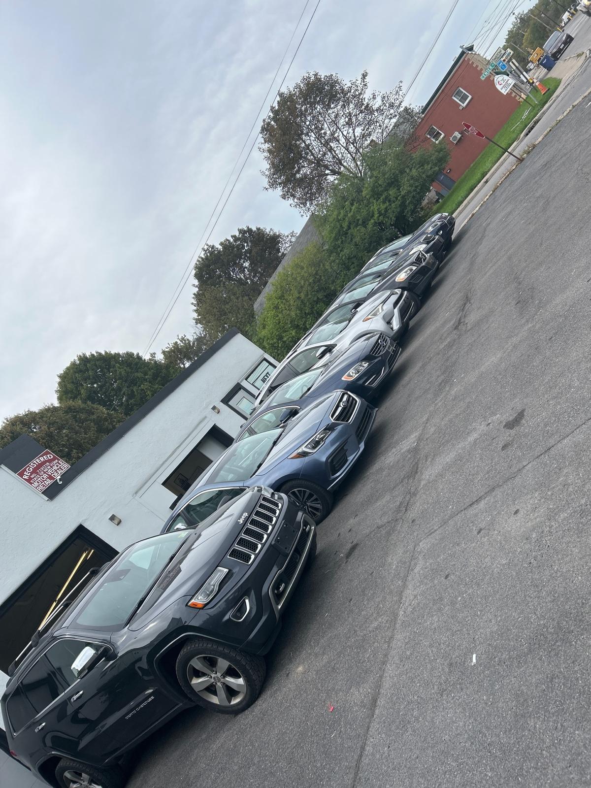 The vehicle lot at Next Level Wholesale